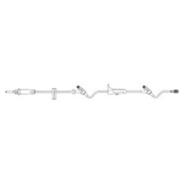 IV Administration Set SafeDAY Ndls 2YSt 88 15 Drops/mL Priming Volume 17mL 50/Ca