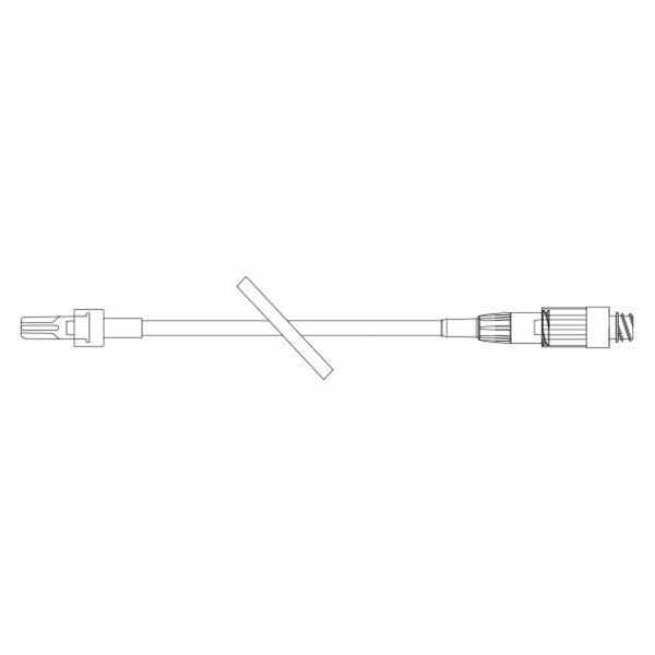Set IV Catheter Extension Microbore With Slide Clamp Ea Surgical