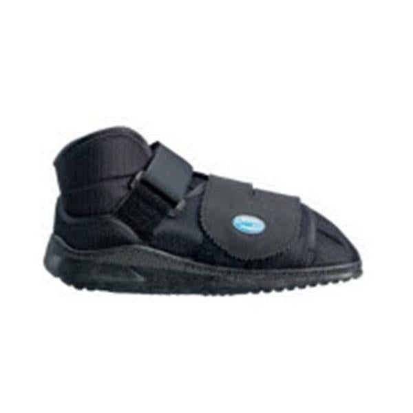 Shoe Post-Op Hi-Top Nylon/Mesh Black TPR Outsole Women 6.5-8 Size Medium Ea