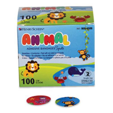 Bandage Spot Plastic 7/8" Flexible Animal LF 100/Bx, 12 BX/CA - Surgical Supplies NY