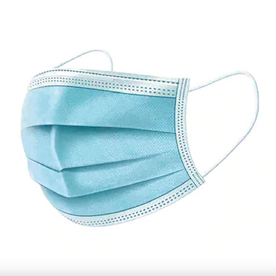 3 Ply Face Mask 50 Count Consumer - Surgical Supplies NY