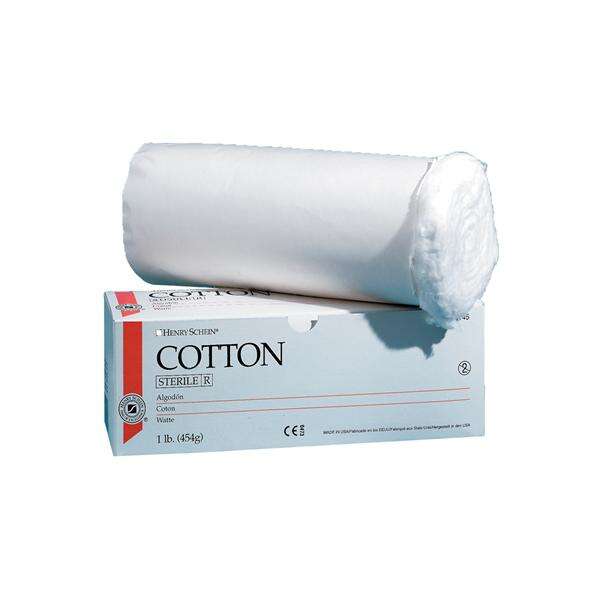 Cotton Absorbant Pound Roll Sterile Bx, 20 BX/CA