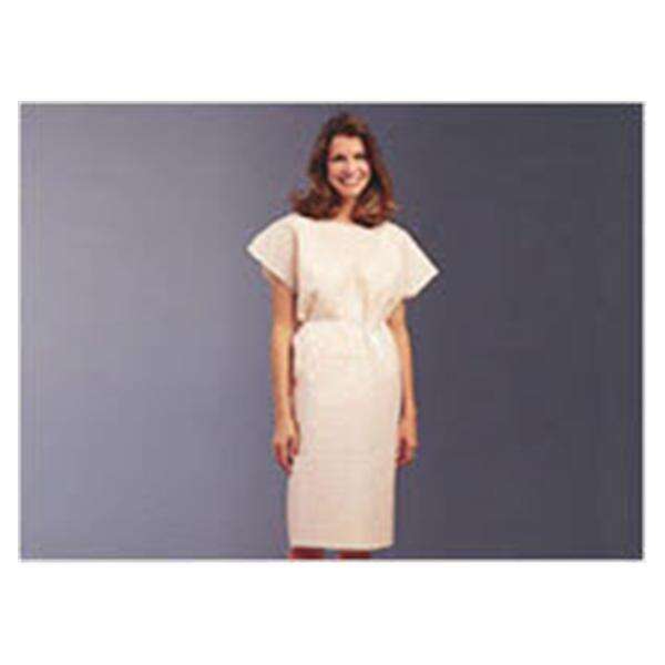Gown Exam 30 in x 42 in White 3 Ply Tissue 50/Case