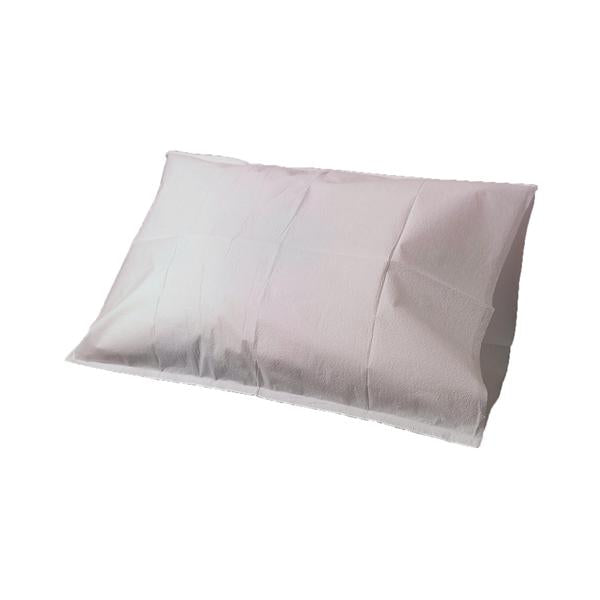 Pillowcase 21 in x 30 in Tissue / Poly White 100/Ca
