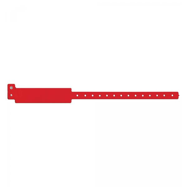 Wristband Identification Speedi Band Vinyl Red Adult Write On 500/Box