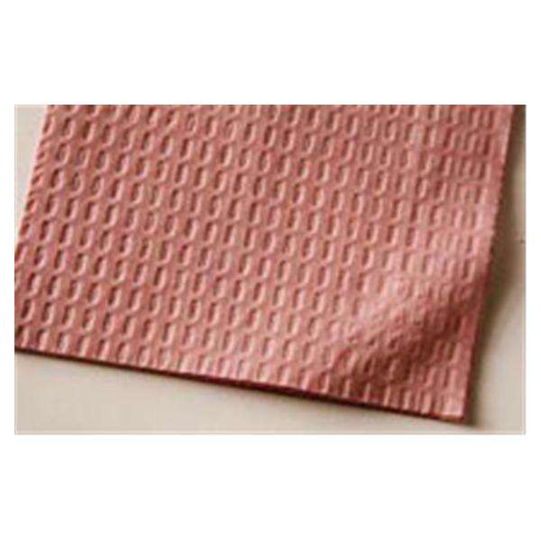 Bib Towel TIDI Ultimate Waffle 13 in x 18 in Mauve 3 Ply Tissue / Poly 500/Ca