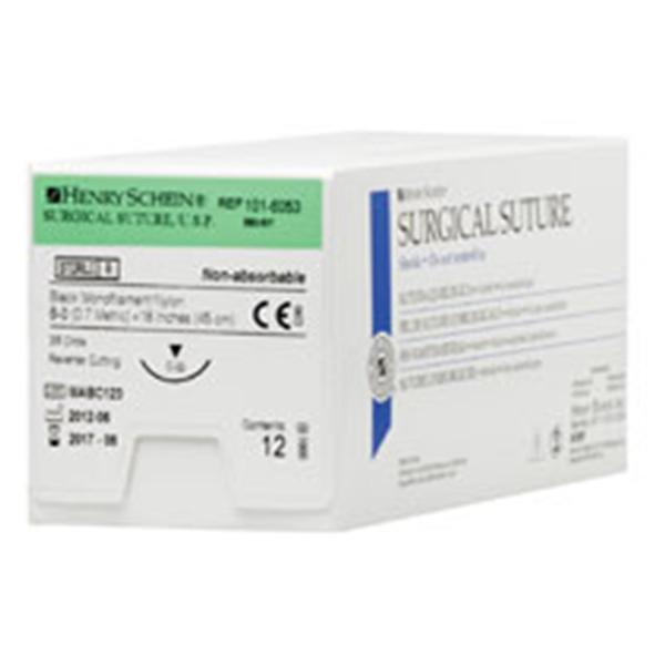 Suture 6-0 Nylon C-22 Black 18