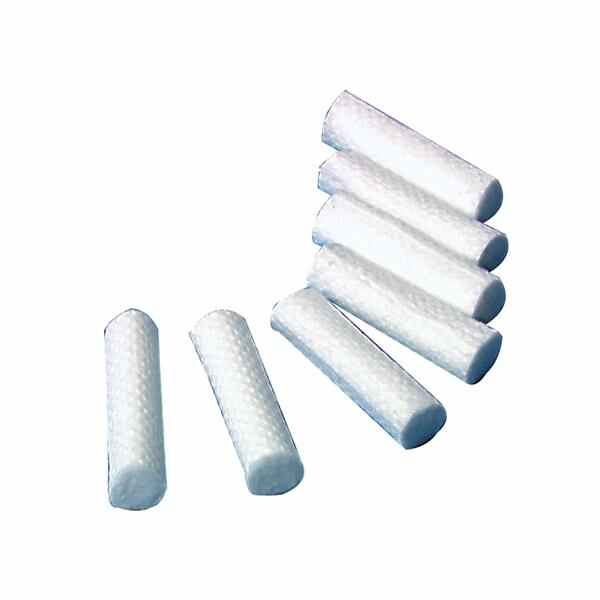 Cotton Roll Wrapped Medium Size 2 Non Sterile 0.375 in 1.5 in 2000/Bx, 24 BX/CA