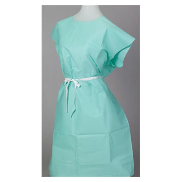 Gown Exam 30 in x 42 in Teal 50/Ca