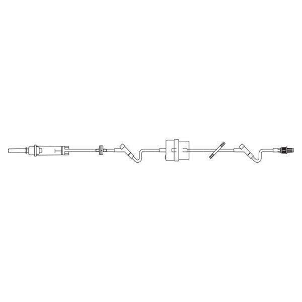 IV Solution Set Continu-Flo 10 Drops/mL Male Luer Lock Adapter 48/Ca