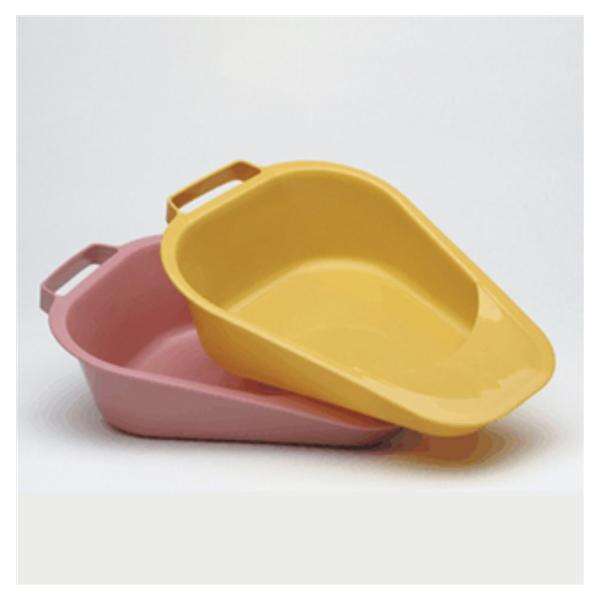 Bedpan Fracture 1.1qt Gold Plastic Female With Handle Ea, 50 EA/CA