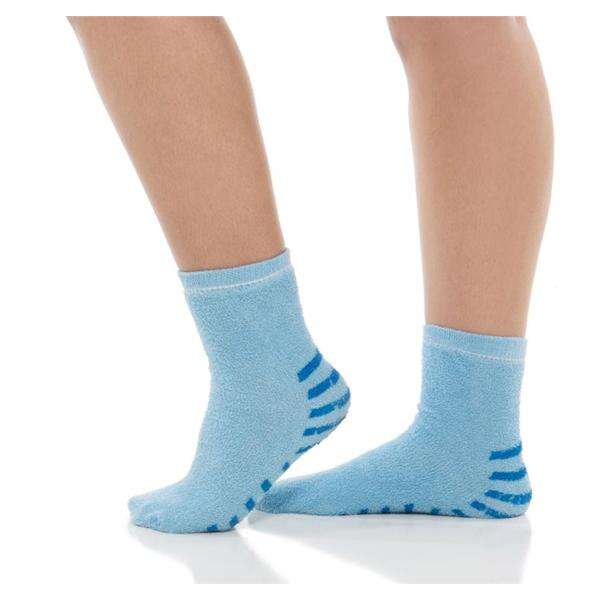 Slippers Patient Terrycloth Blue 48/Ca