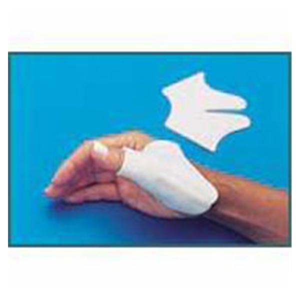 Gauntlet Spica Splint Rebound Thumb Elastic White Size Large 3/Pk