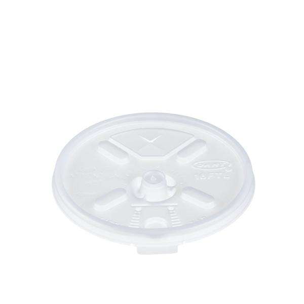 Lid Cup Dart Lift-N-Lock Plastic White 1000/Ca