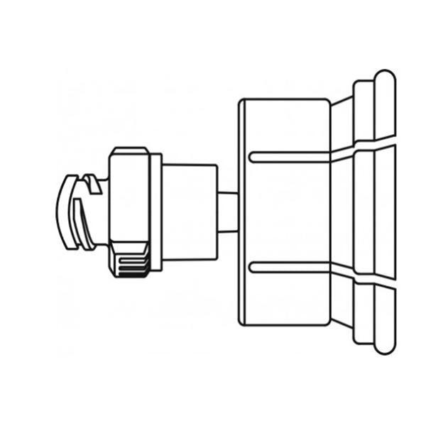 Adapter Vial Q-Syte Needleless Luer Access 100/Ca