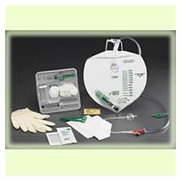 Tray Foley Catheter Lubri-Sil 14Fr 5cc Silicone Coated 10/Ca