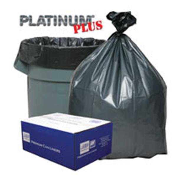 Bag Trash Platinum Plus 55-60gal Rsn 1.55mm Star Seal 39x56