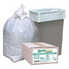 Bag Trash Earthsense 13-16gal LLDPE 0-8/10mm Tall 24x33" White 150/Ca - Surgical Supplies NY
