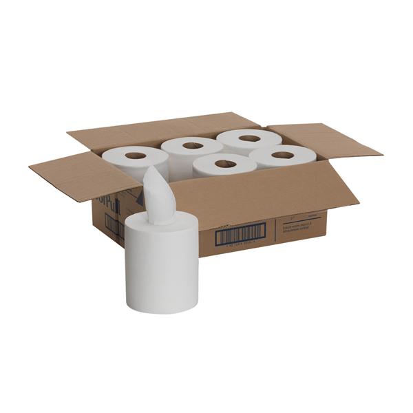 Towel Roll SofPull 1 Ply Paper 7.8 in x 15 in White 6/Ca