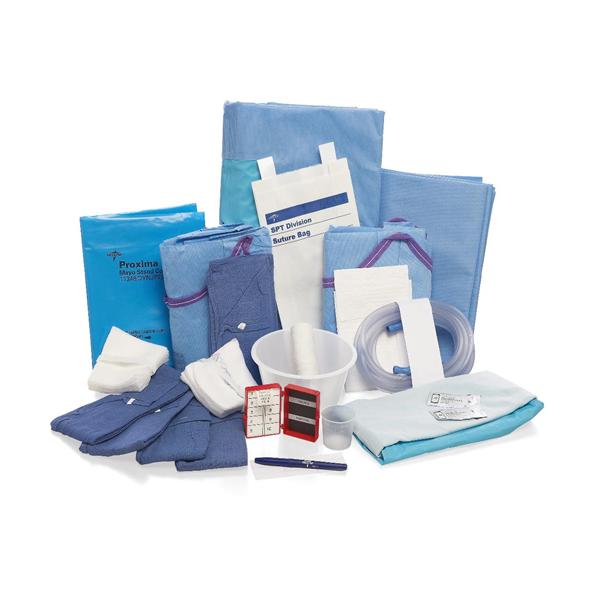 Pack Podiatry II With Gauze/Sheet Drape 53x77 LF Sterile 4/Case