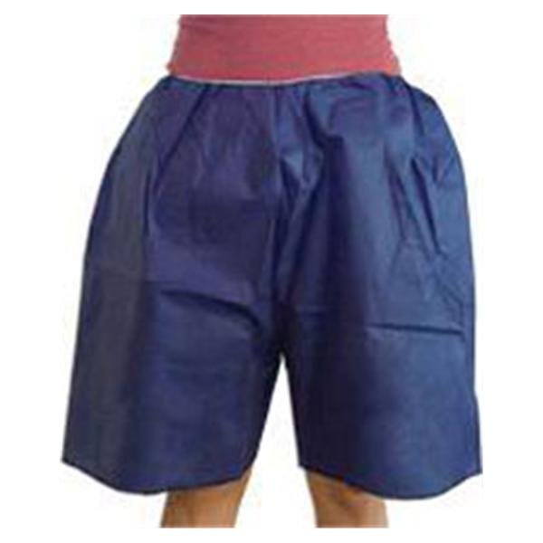 Shorts Exam Spunbonded Polypropylene Dark Blue Unisize 50/Ca