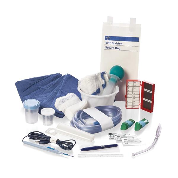 Tray Catheter Lab I W/ Vinyl Gloves/Needle 18gx1.5 Aluminum Hub LF Strl 3/Case