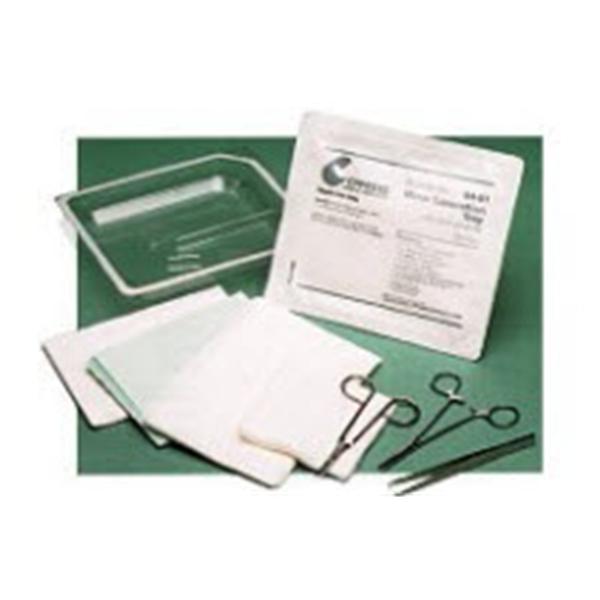 Tray Laceration Minor ProKits With Gauze/Metal Tissue Forceps LF Sterile 20/Case