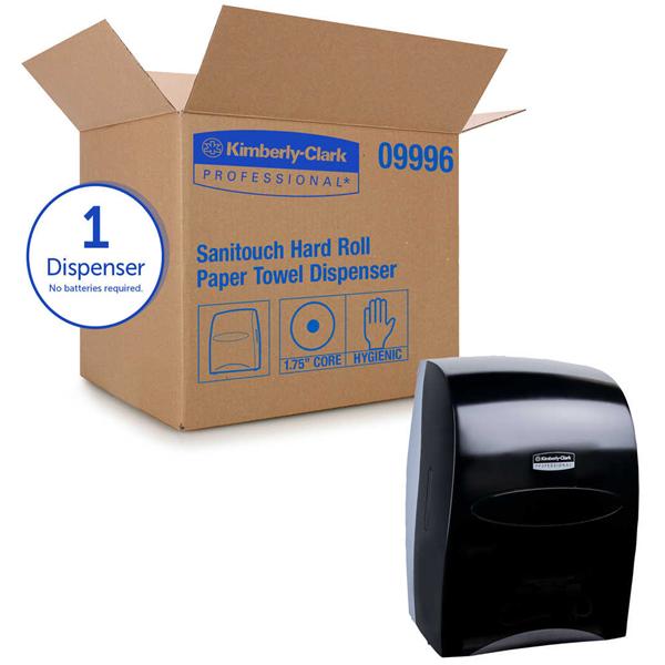 Towel Dispenser Touchless Sanitouch Paper Smoke 1/Ca