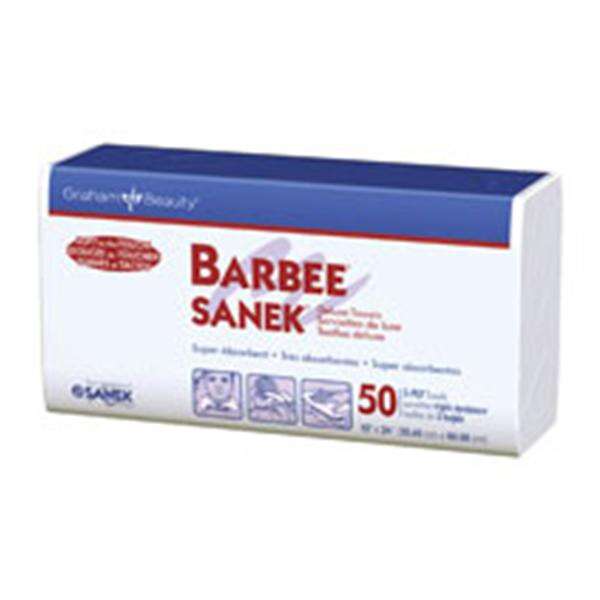 Towel Patient Barbee 12 in x 24 in White 3 Ply Tissue 500/Ca