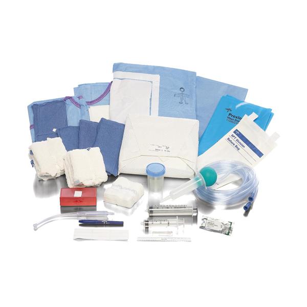 Pack Chest/Breast With Gauze/Needle/Syringe LF Sterile 4/Case