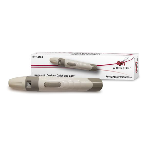 Device Clarity 28g/30g Non-Sterile White Lancing Ea