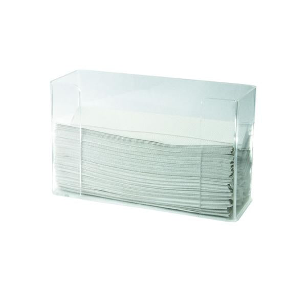 Towel Dispenser Paper Plastic Clear Each