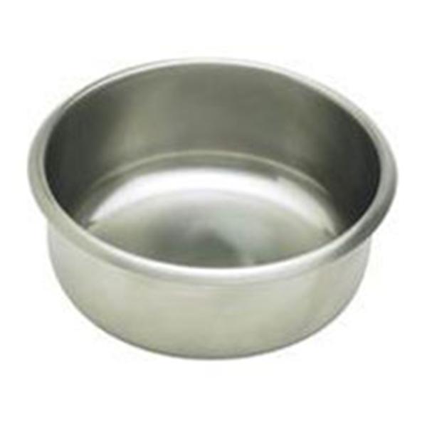 Bowl Sponge 47oz Stainless Steel Round 3-3/16x7-9/16