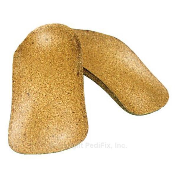 Orthotic Cradle Preforms Standard Arch Cork Men 7 Brown Pair