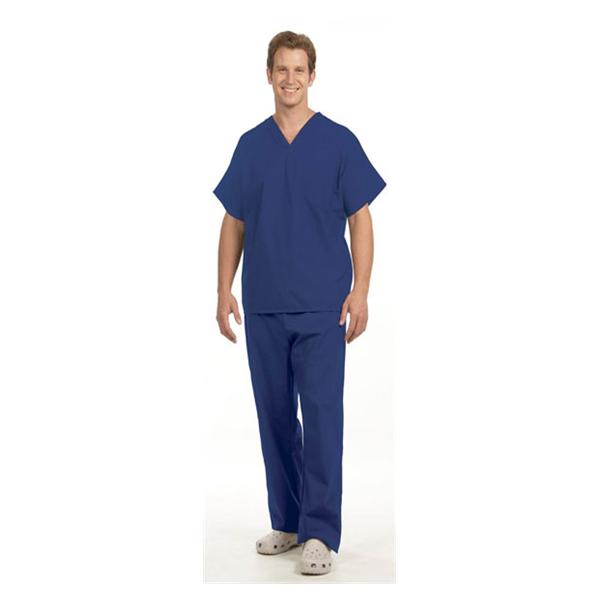 Shirt Scrub Fashion Seal 78720 Unisex 3X Large Cobalt Blue Ea