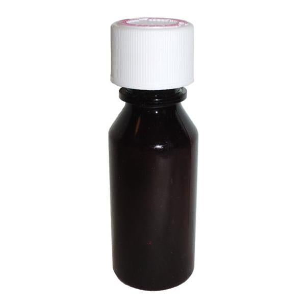 Bottle Syrup Plastic 1oz Amber 100/Case