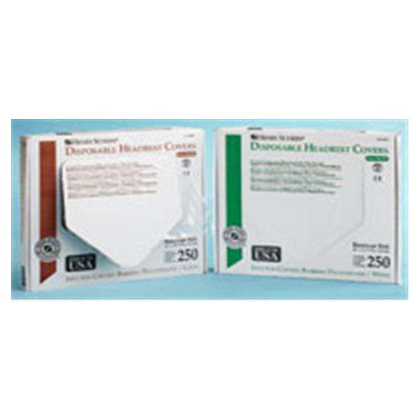 Cover Headrest 14.5 in x 10 in Clear Plastic 250/Bx, 10 BX/CA