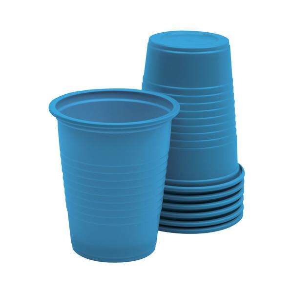 Cup Drinking Essentials Plastic 5 oz Blue 1000/Ca