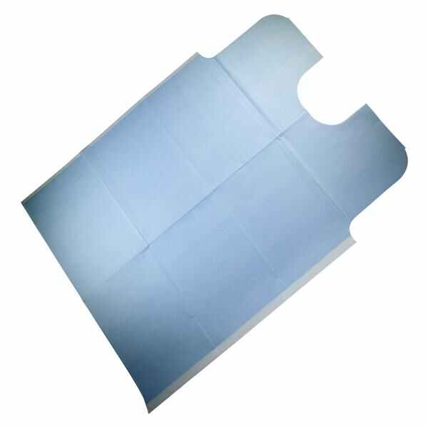 Towel Oral Surgery Dri-Gard 29 in x 42 in Blue 3 Ply Tissue / Poly 50/Case