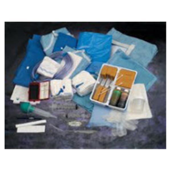 Pack Surgical Universal With Gauze/10mL Syringe LF Sterile 3/Case