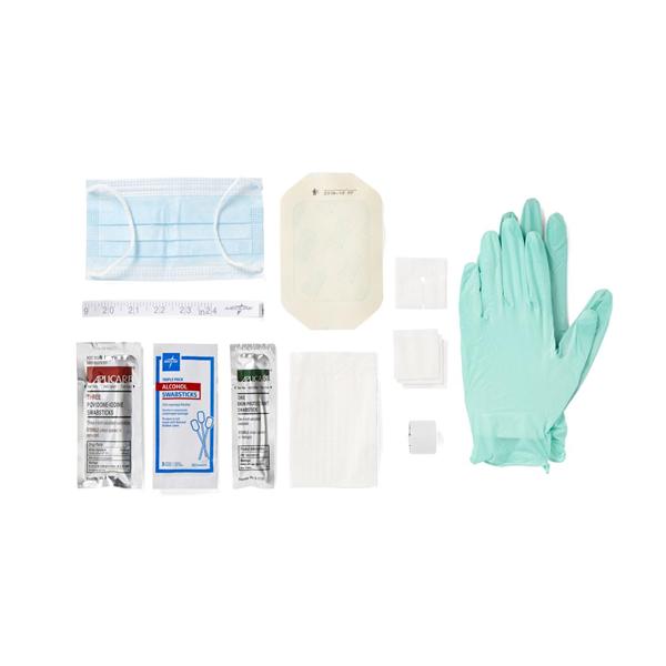 Tray Dressing Change With Aloetouch 3g Vinyl Gloves LF Sterile 40/Case