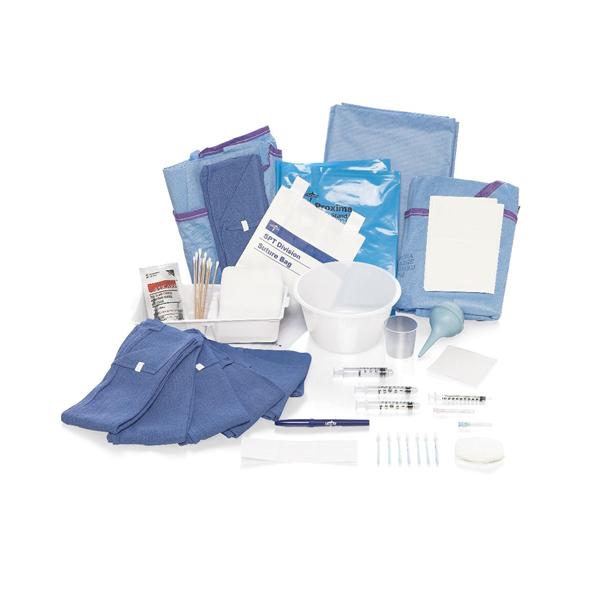 Tray Eye II With Gauze/3/4 Sheet Drape 53x77 LF Sterile 6/Ca