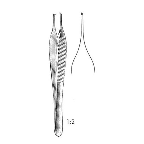 Forcep Tissue Adson 4-3/4