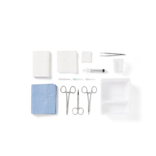 Tray Laceration Comfort Loop With Medicine Cup 2oz LF Sterile 16/Ca