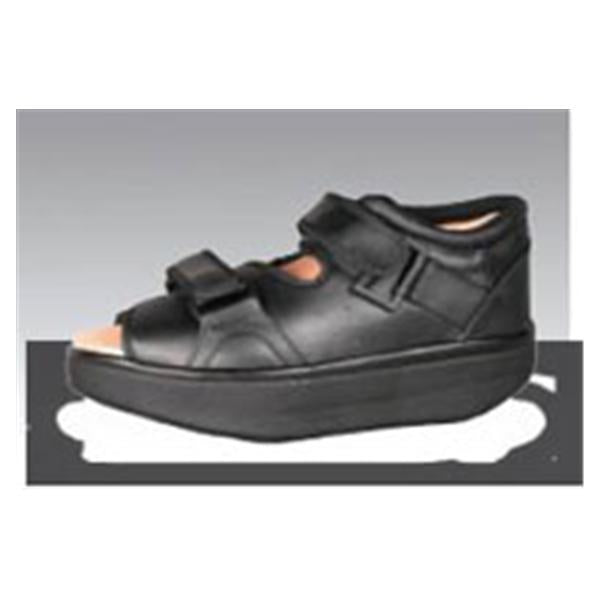 Shoe Wound Care WCS Leather Blk 4Mlt Insl Women 4-4.5 Size X-Small 8Pr/Ca