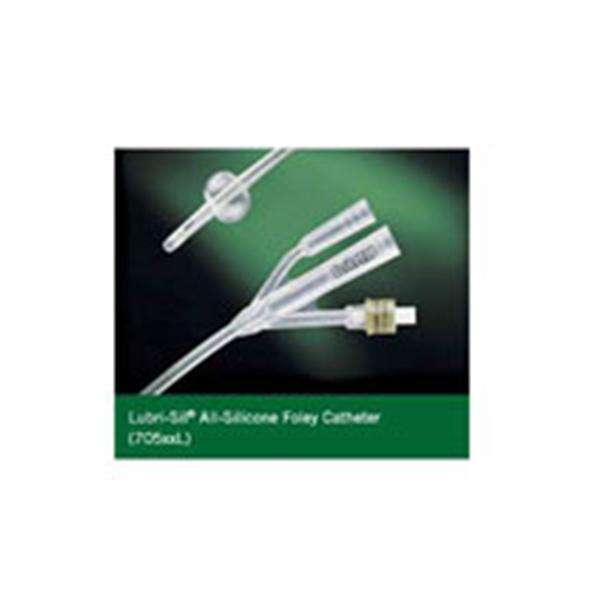 Catheter Foley 20Fr 5cc Short Round Tip 1% Silicone 3-Way 12/Ca
