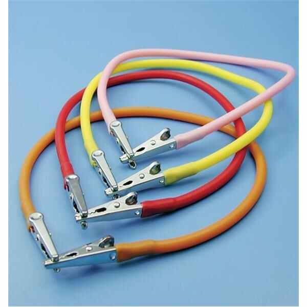 Bib Clip Super Red Silicone 3/Pk