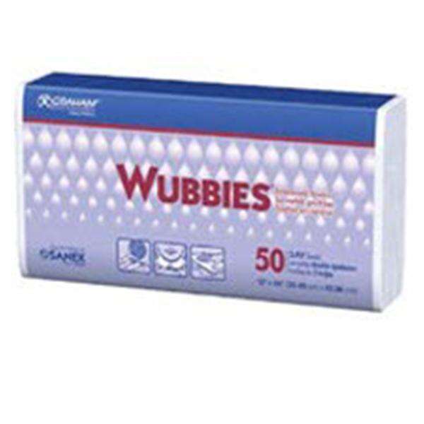 Towel Dispenser Wubbies 12 in x 24 in White 2 Ply 500/Case