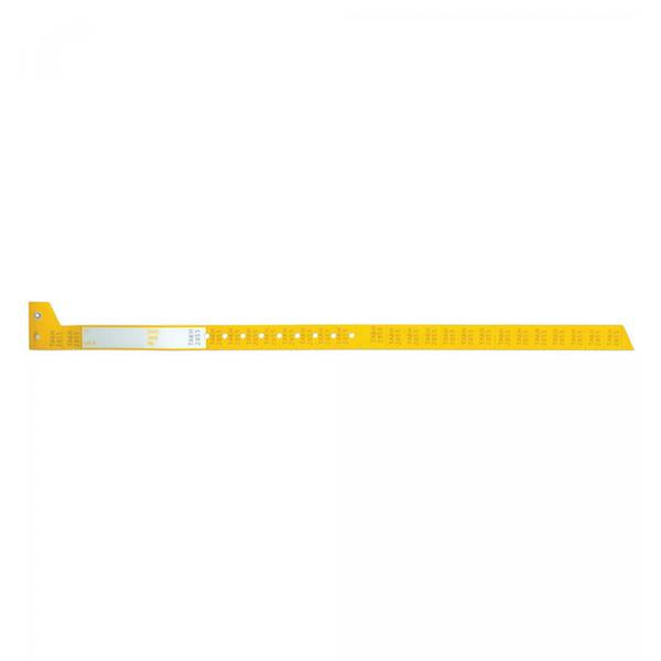 Wristband Blood Secureline Yellow Adult 150/Case