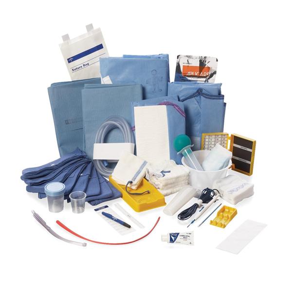 Pack Hysterectomy Vaginal With Gauze/Needle/Syringe LF Sterile 6/Ca